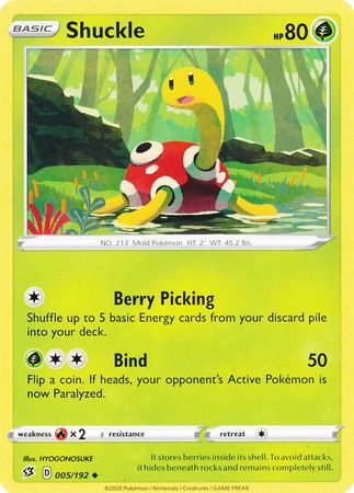 Rebel Clash - 005/192 - Shuckle