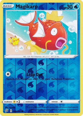 Rebel Clash - 039/192 - Magikarp - Reverse Holo