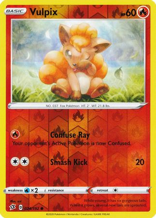 Rebel Clash - 024/192 - Vulpix - Reverse Holo