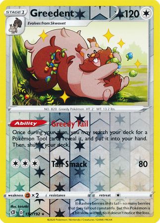 Rebel Clash - 152/192 - Greedent - Reverse Holo