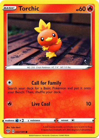 Darkness Ablaze - 022/189 - Torchic