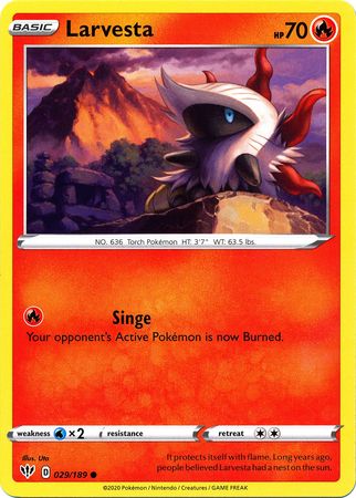 Darkness Ablaze - 029/189 - Larvesta