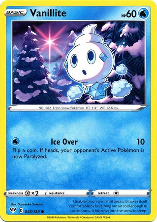 Darkness Ablaze - 045/189 - Vanillite