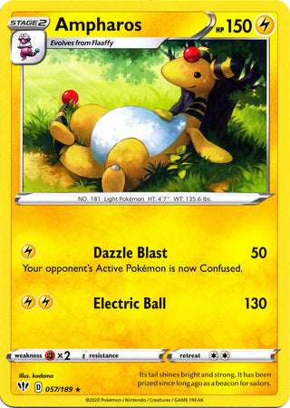 Darkness Ablaze - 057/189 - Ampharos