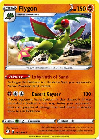 Darkness Ablaze - 091/189 - Flygon