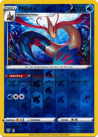 Darkness Ablaze - 039/189 - Milotic - Reverse Holo