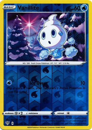 Darkness Ablaze - 045/189 - Vanillite - Reverse Holo