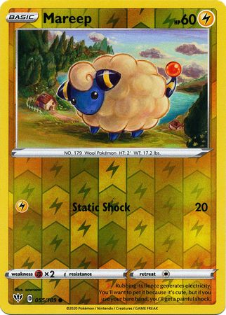 Darkness Ablaze - 055/189 - Mareep - Reverse Holo