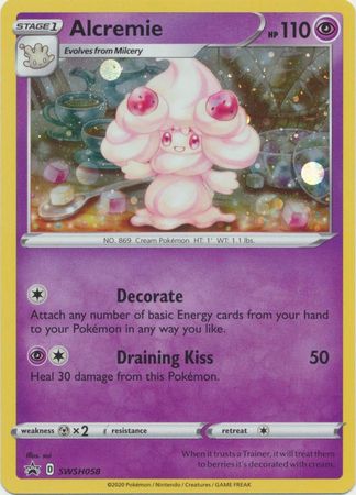 Black Star Promos - SWSH058 - Alcremie - Holo