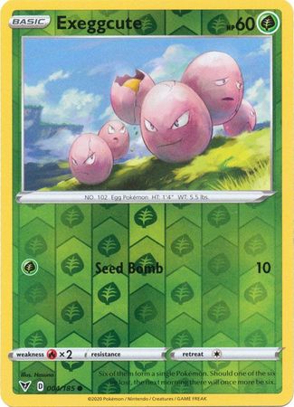 Vivid Voltage - 004/185 - Exeggcute - Reverse Holo