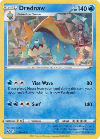 Vivid Voltage - 039/185 - Drednaw - Shattered Holo