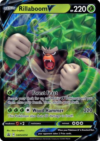 Black Star Promos - SWSH014 - Rillaboom V