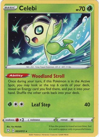 Shining Fates - 003/072 - Celebi