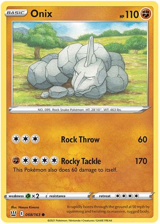 Battle Styles - 068/163 - Onix