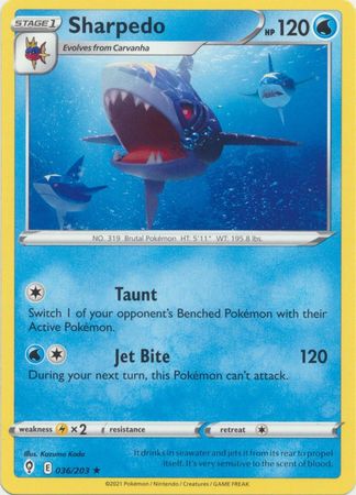 Evolving Skies - 036/203 - Sharpedo