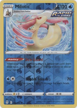 Evolving Skies - 038/203 - Milotic - Reverse Holo