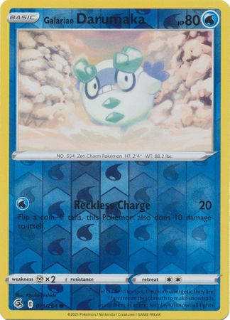 Fusion Strike - 071/264 - Galarian Darumaka - Reverse Holo