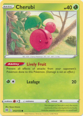 Brilliant Stars - 012/172 - Cherubi