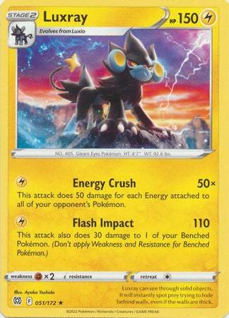 Brilliant Stars - 051/172 - Luxray