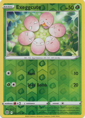 Brilliant Stars - 001/172 - Exeggcute - Reverse Holo