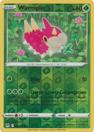 Lost Origin - 006/196 - Wurmple - Reverse Holo
