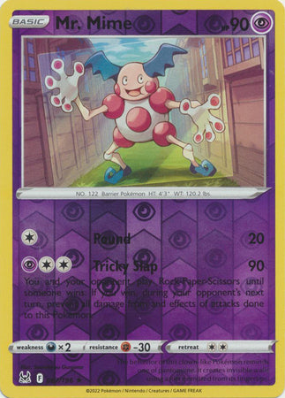 Lost Origin - 067/196 - Mr. Mime - Reverse Holo