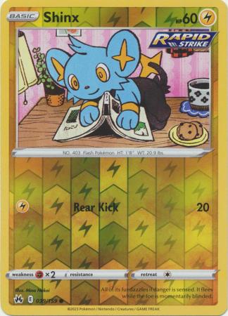 Crown Zenith - 039/159 - Shinx - Reverse Holo