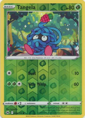 Crown Zenith - 004/159 - Tangela - Reverse Holo
