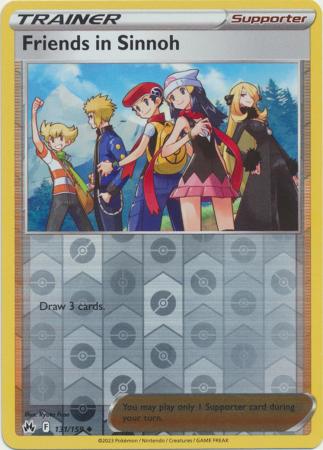 Crown Zenith - 131/159 - Friends in Sinnoh - Reverse Holo