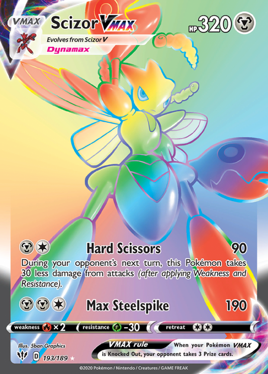 Darkness Ablaze - 193/189 - Scizor VMAX