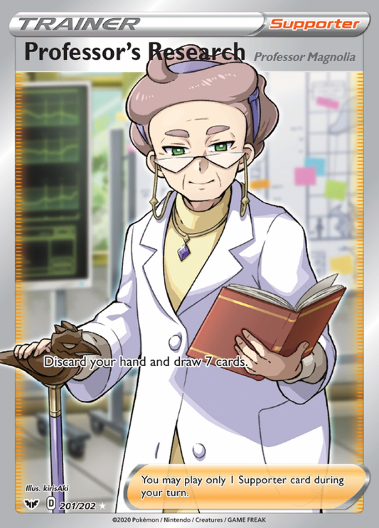 Sword & Shield - 201/202 - Professor's Research (Professor Magnolia)