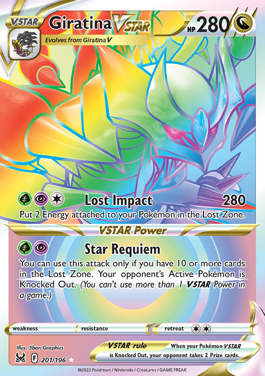 Lost Origin - 201/196 - Giratina VSTAR