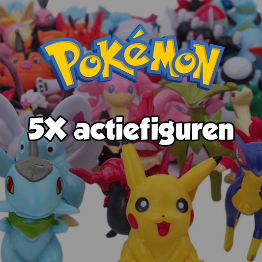 5x Pokémon Mini Action Figures
