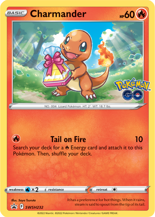 Black Star Promos - SWSH232 - Charmander - Holo