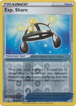 Battle Styles - 126/163 - Exp. Share - Reverse Holo
