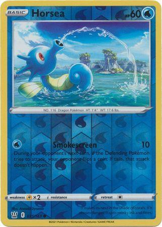 Battle Styles - 031/163 - Horsea - Reverse Holo