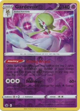 Chilling Reign - 061/198 - Gardevoir - Reverse Holo