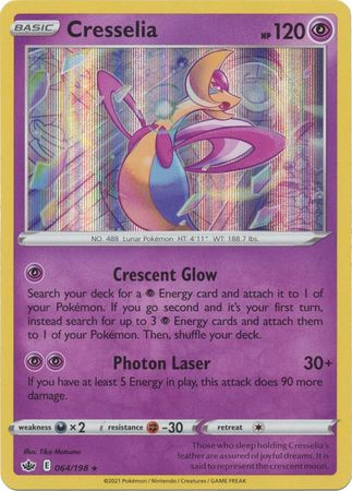 Chilling Reign - 064/198 - Cresselia - Holo
