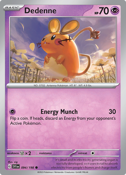 Scarlet & Violet - 094/198 - Dedenne