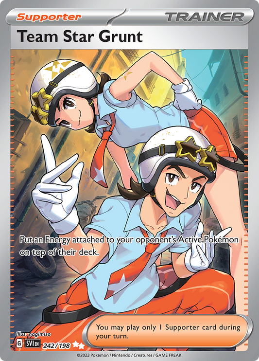Scarlet & Violet - 242/198 - Team Star Grunt